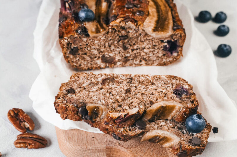 Blaubeer-Bananenbrot